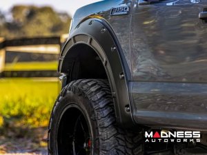 Ford F-150 Fender Flares - Defender Pocket Flares - Rough Country Ford F-150 Fender Flares - Defender Pocket Flares - Rough Country